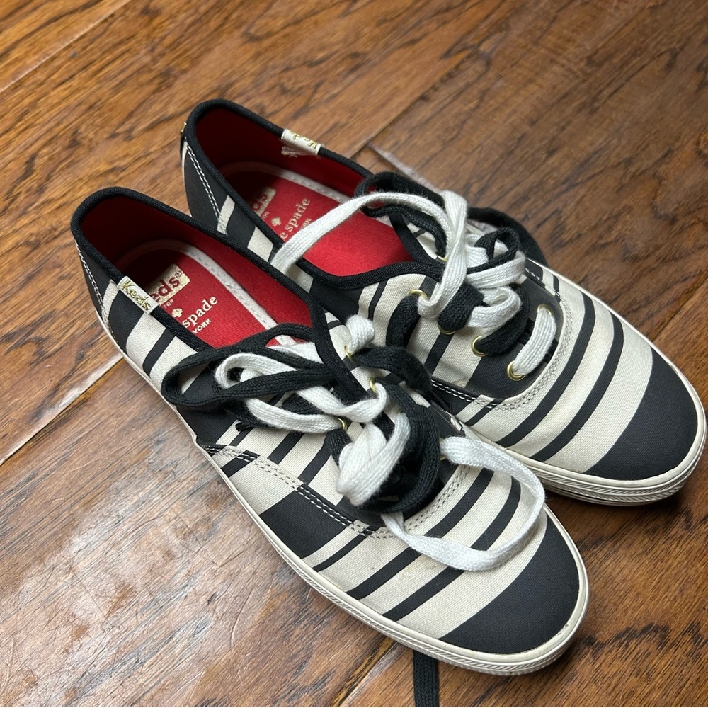 Kate‎ Spade x keds Women's tripled striped Sneakers